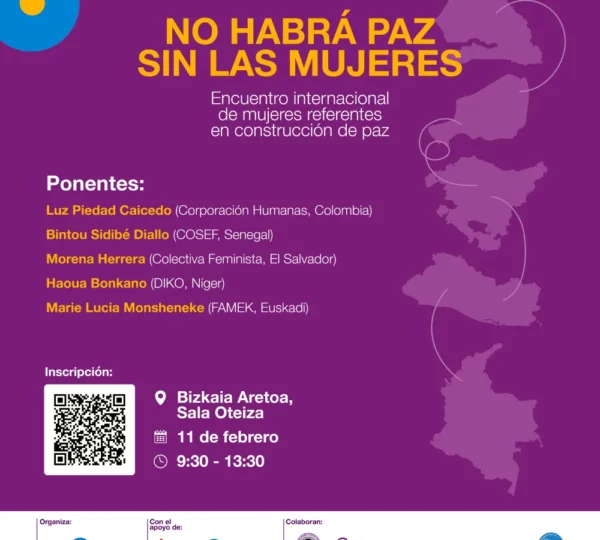 No habrá paz sin las mujeres: voces feministas en la construcción de paz