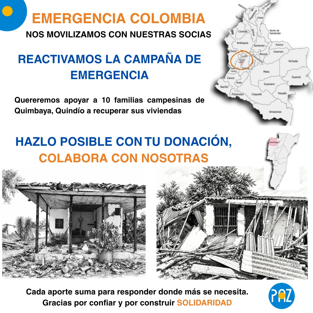 Emergencia en Colombia: respondemos junto a nuestras socias desde el territorio